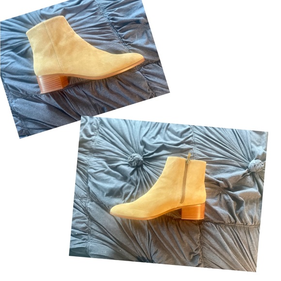 J. Crew Suede Walker Ankle Boots Sz. 9 - Picture 6 of 8